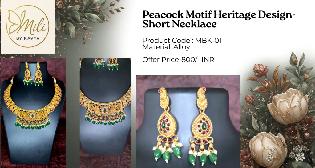 Heritage Design Short Necklace.webp