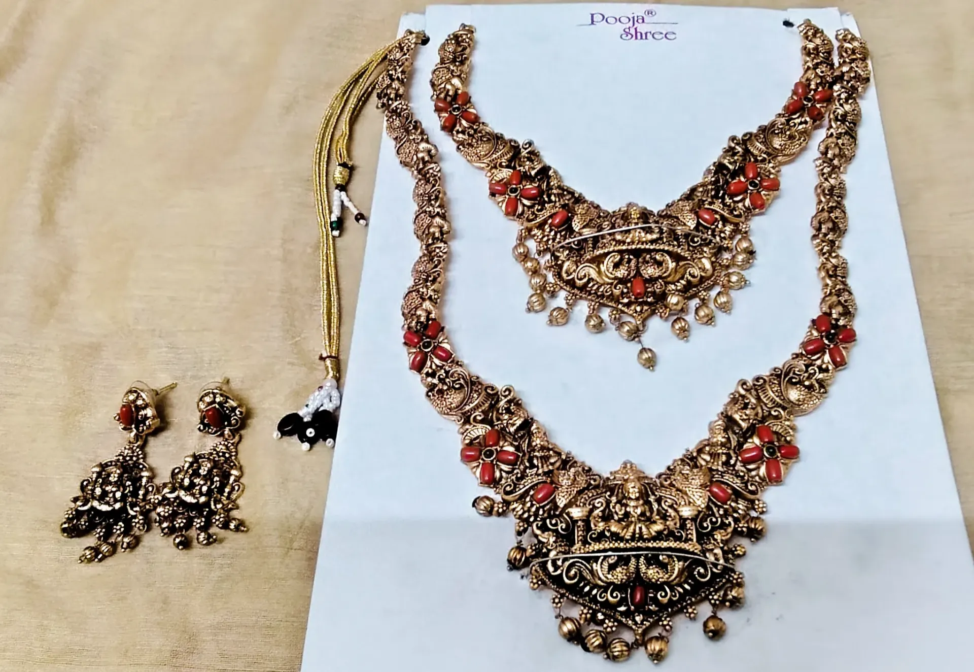 Bridal Edit Gajalakshmi nagas set