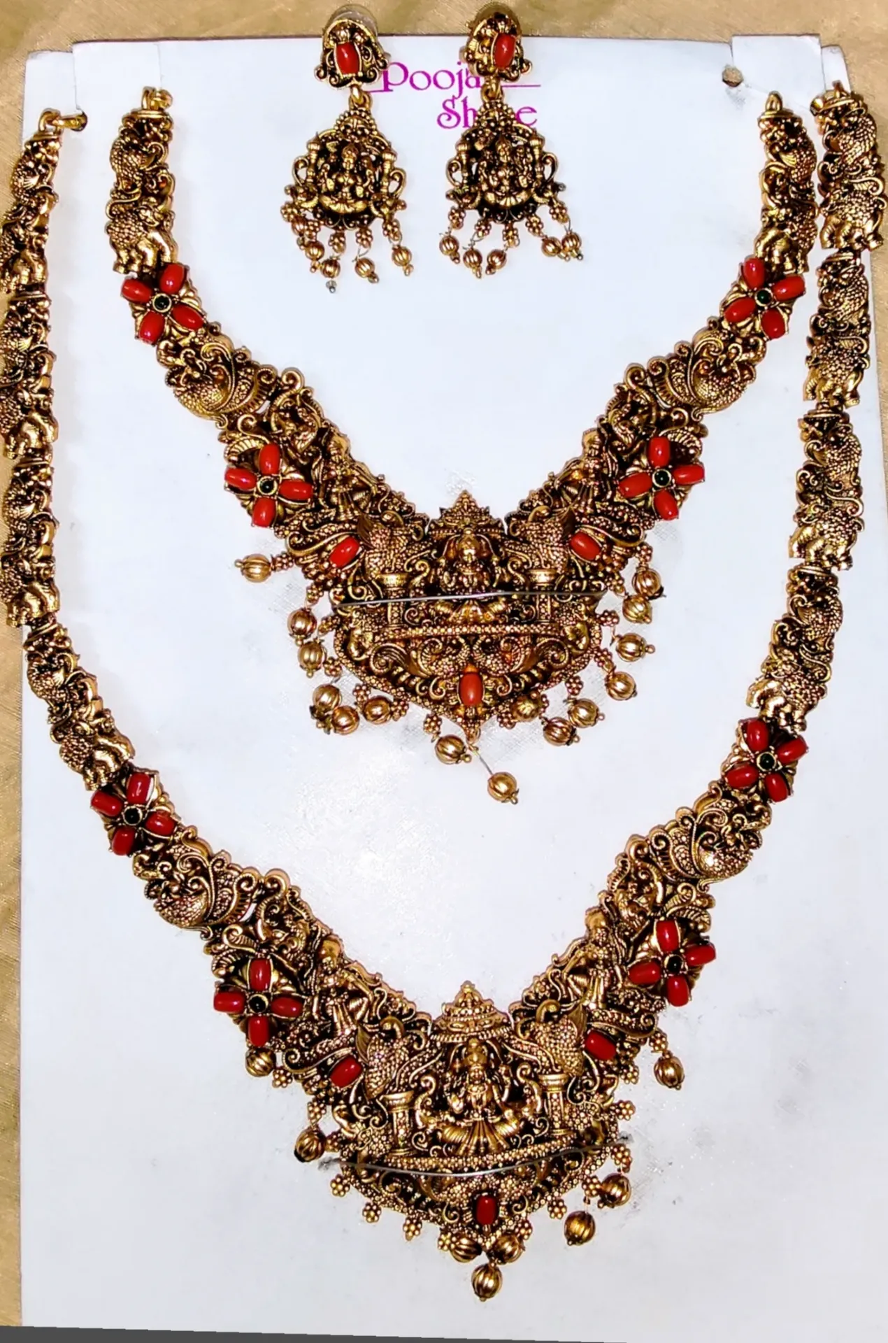 Bridal Edit Gajalakshmi nagas set