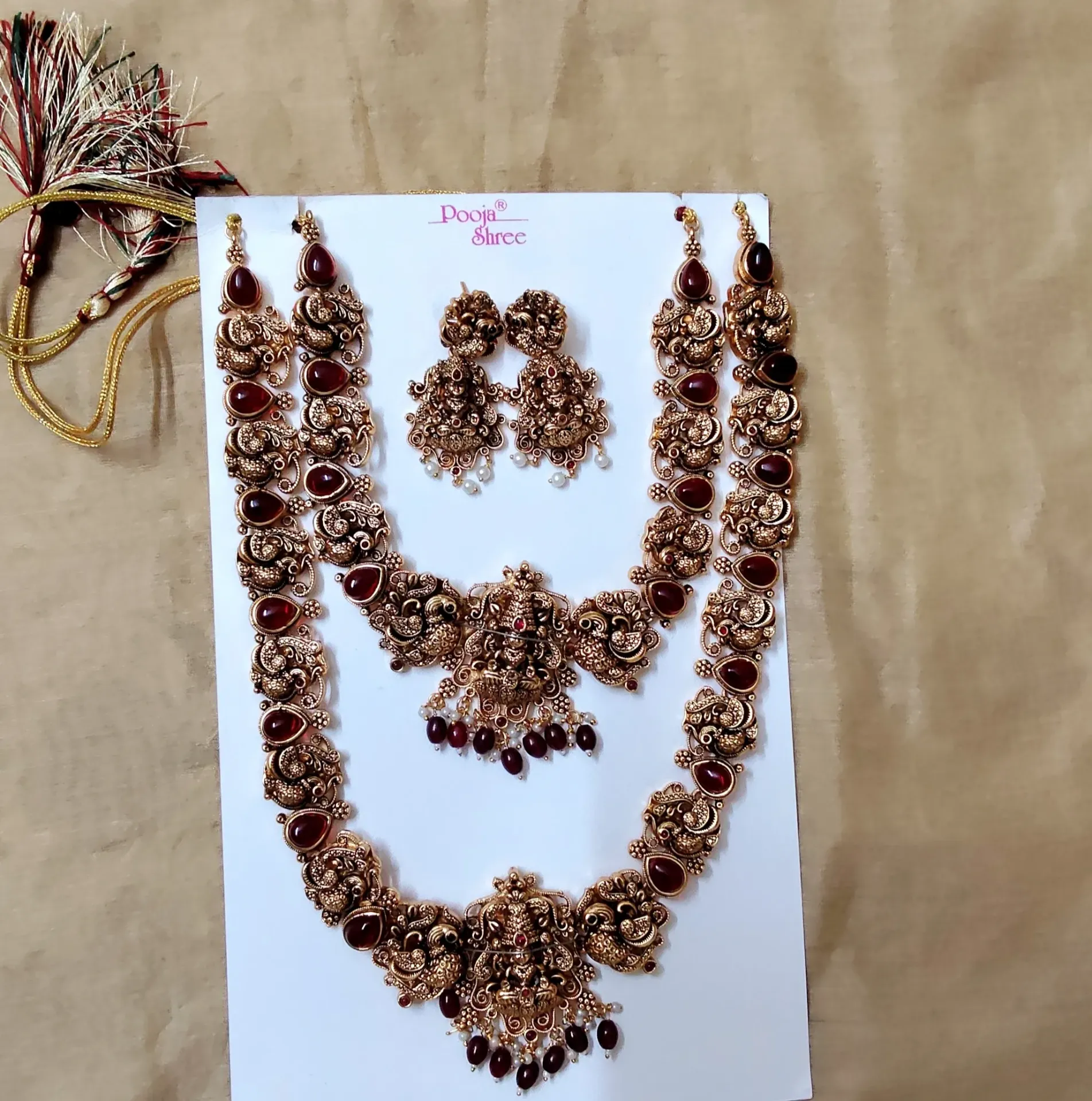 Bridal edit- GajaLakshmi set